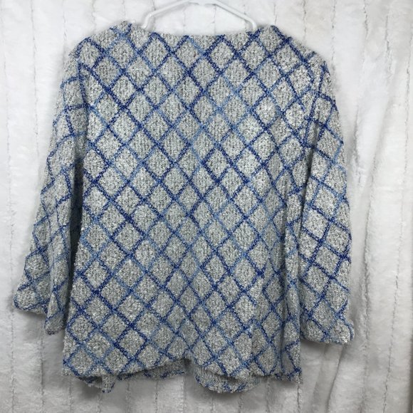 NWT Vince Camuto M Women's Diamond Plush Knit top - Picture 10 of 10